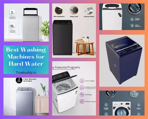 water hardness washing machine